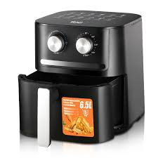 RAF 6.5L Digital Air Fryer with LCD Display and Adjustable Thermo stat Control - 1600W (open box)
